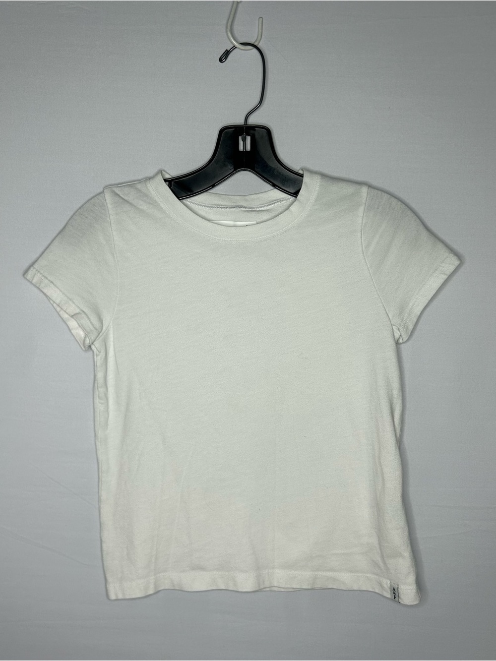 abercrombie kids White Short Sleeve Crew Tee